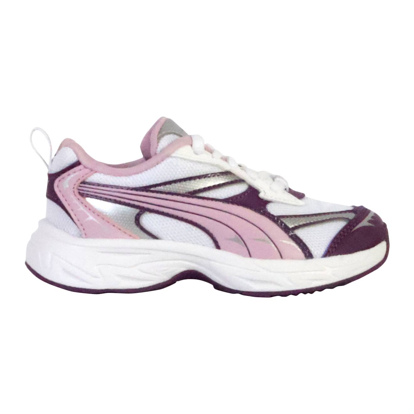 Puma - Baskets Basses À Lacets Blanc Multi