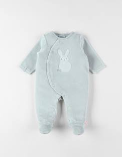 Bébé-Pyjama, surpyjama-Pyjama en velours côtelé lapin