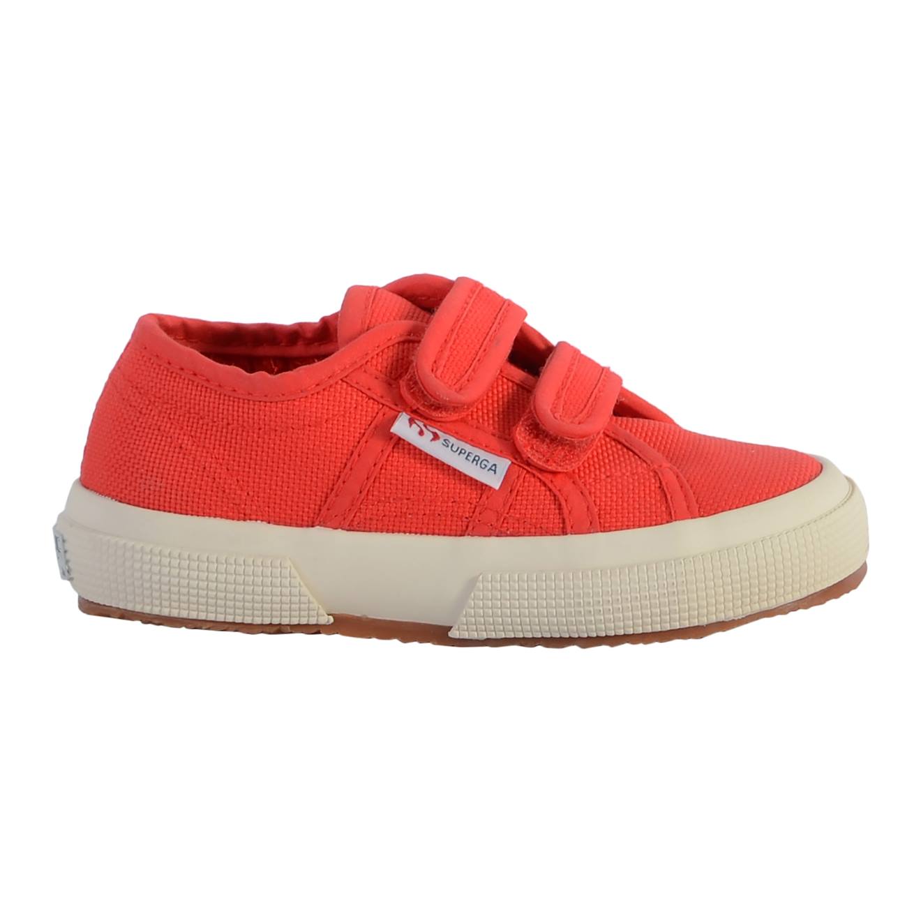 SUPERGA - Baskets Basses À Scratch Rouge
