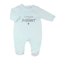 Bébé-Pyjama, surpyjama-Dors bien en velours caractère piquant