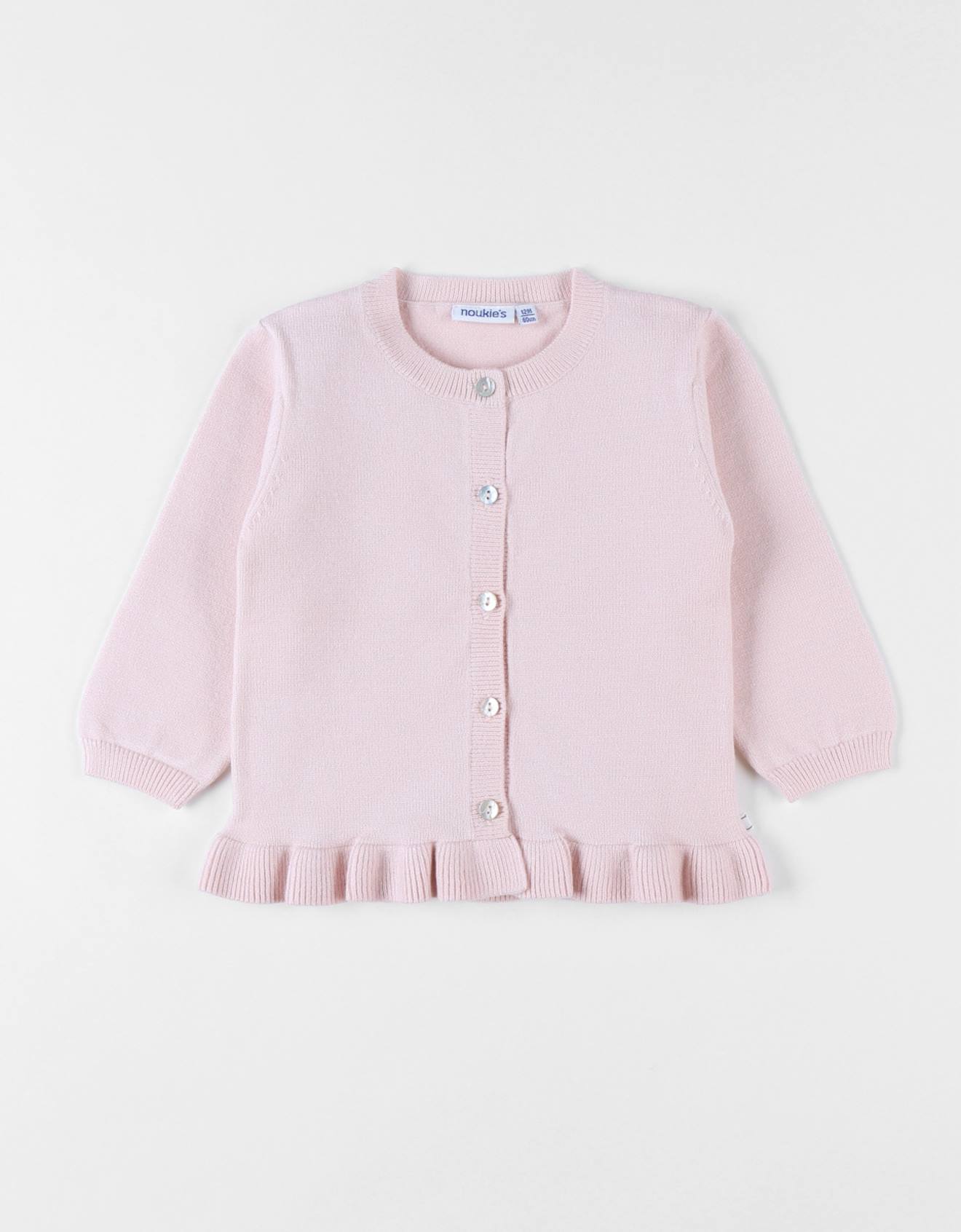 Noukies - Cardigan En Tricot Rose