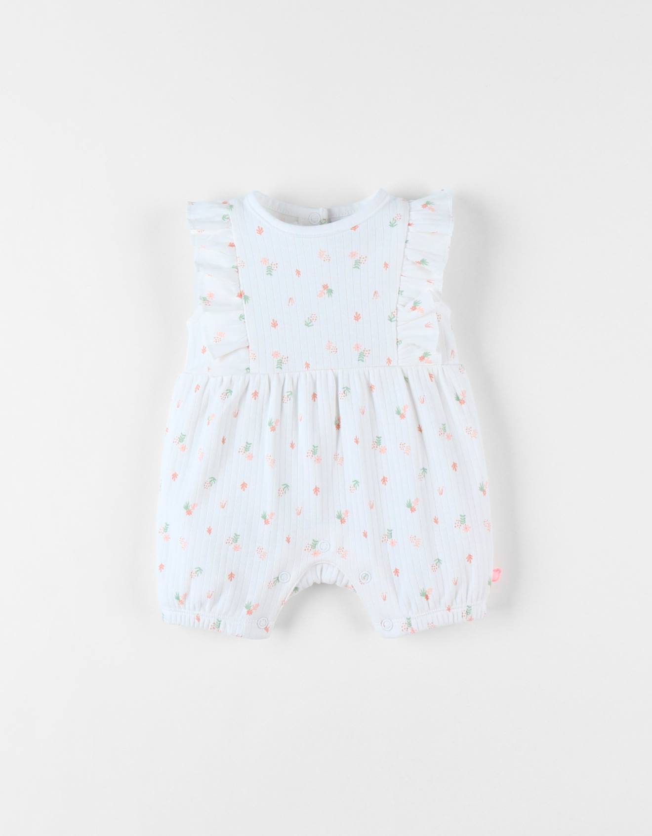 Combishort Fleurie En Jersey Rose