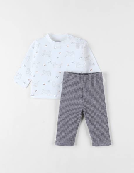 Bébé-Ensemble-Lot t-shirt + legging jersey