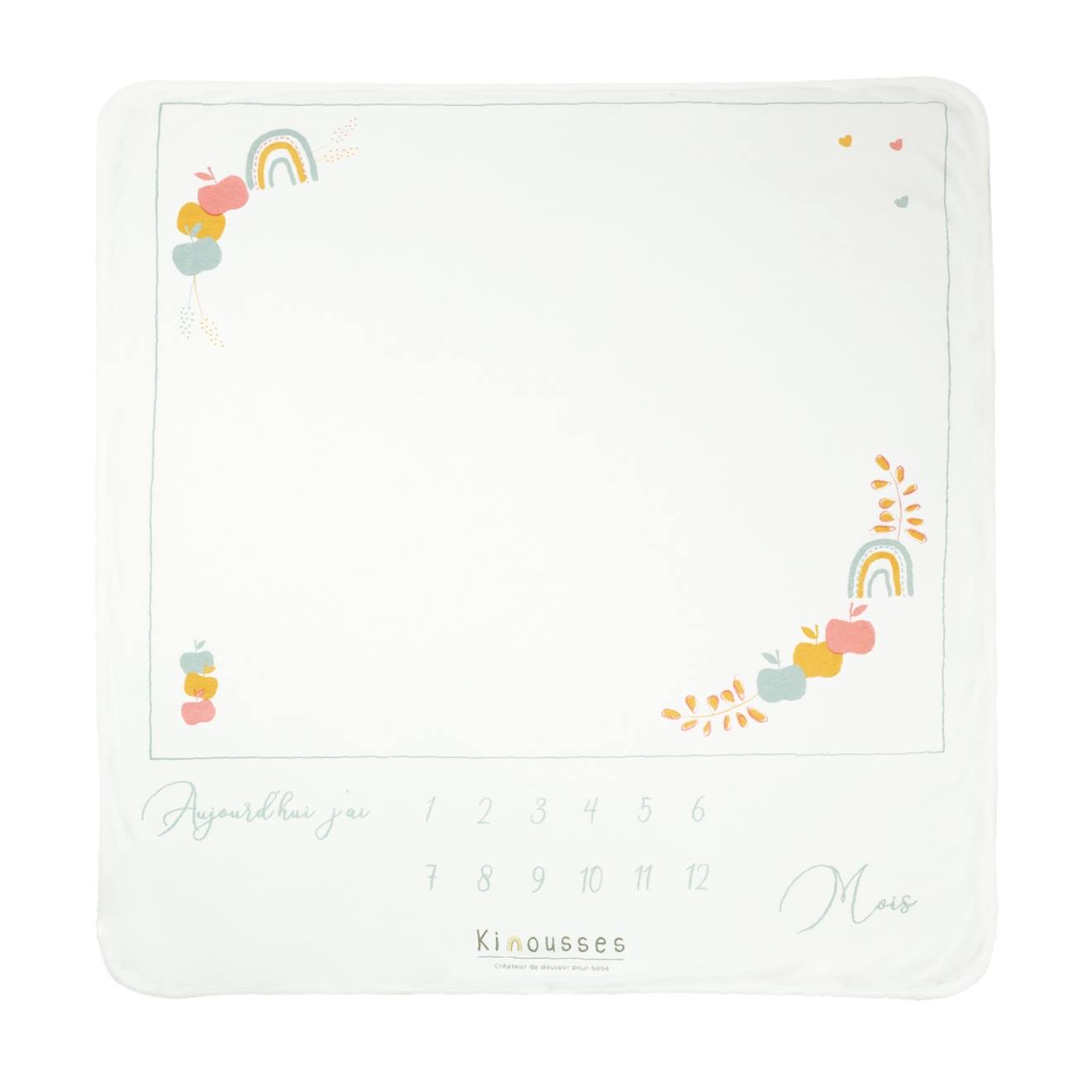 Couverture Étape Bébé Blanc