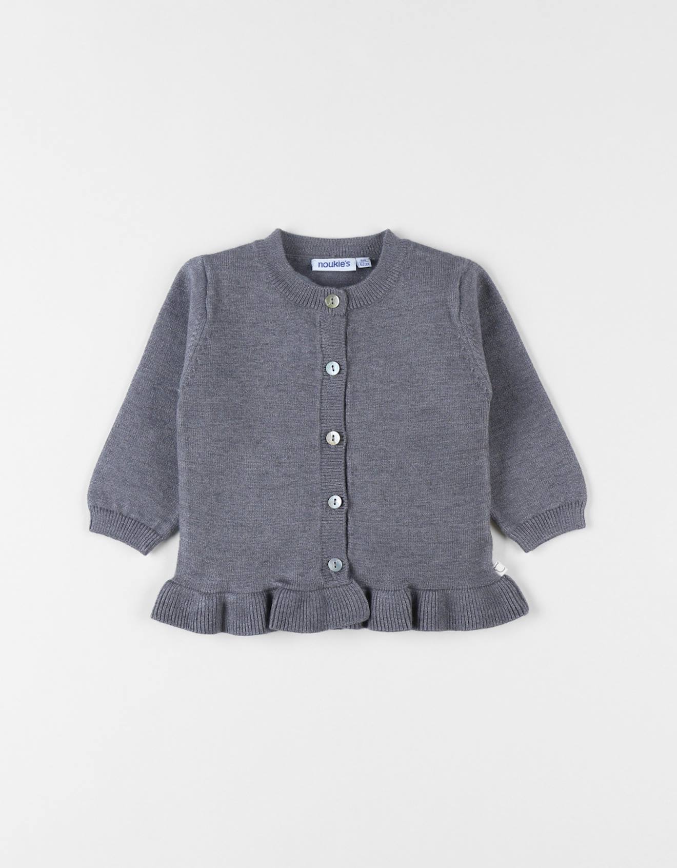 Noukies - Cardigan En Tricot Gris