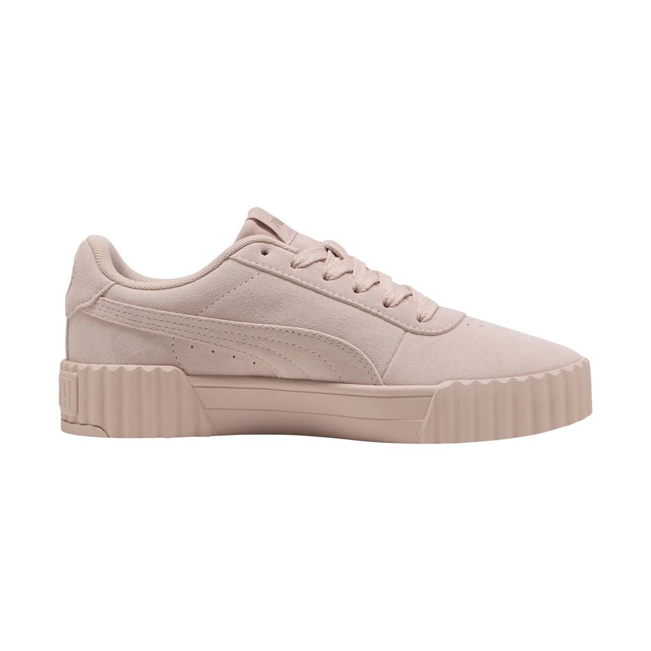 Puma - Baskets Basses À Lacets Rose Quartz Or