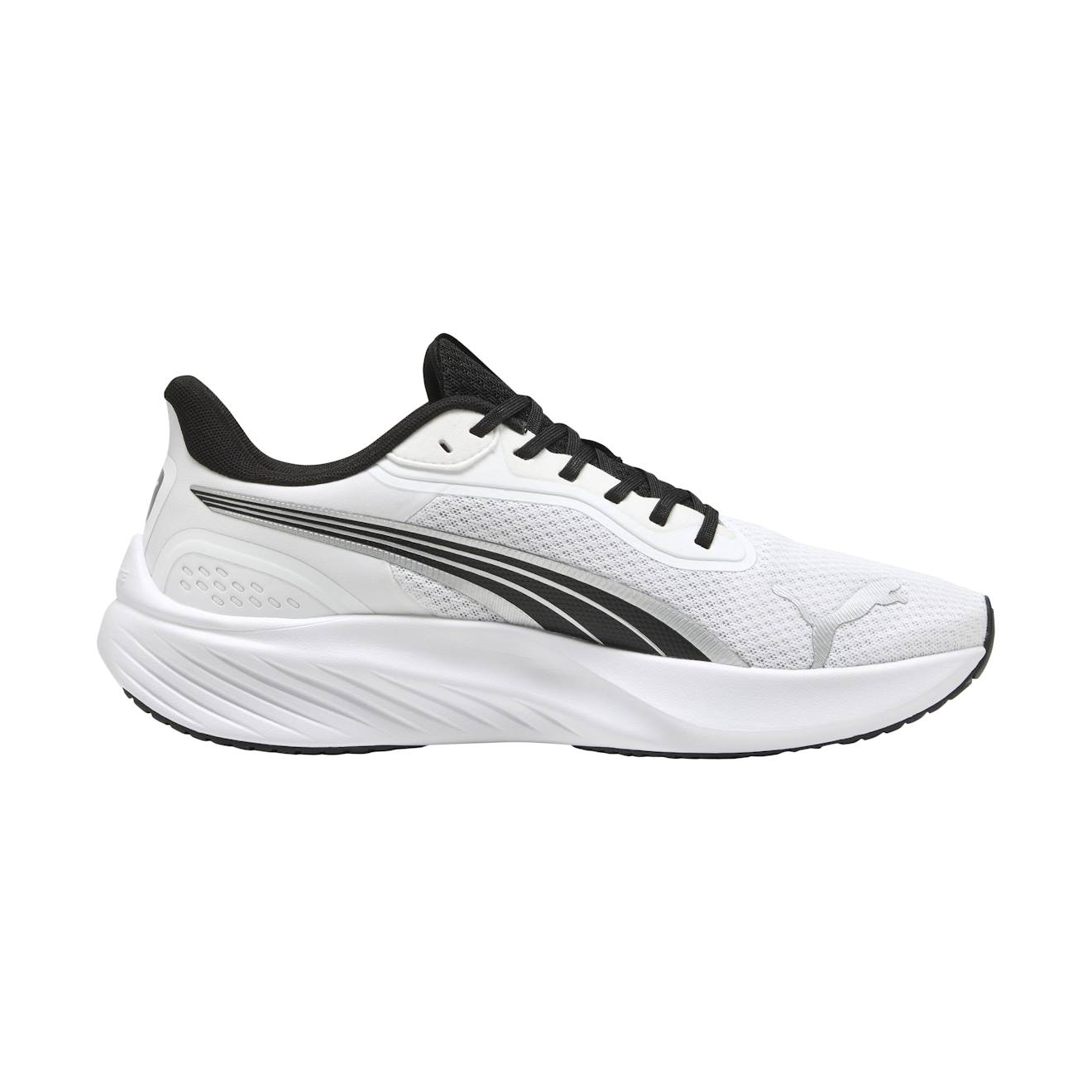 Puma - Baskets Basses À Lacets Blanc Noir