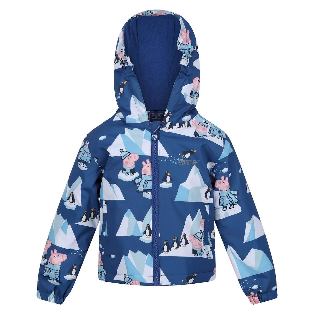 Veste Imperméable Polyester Peppa Pig Muddy Puddle Bleu