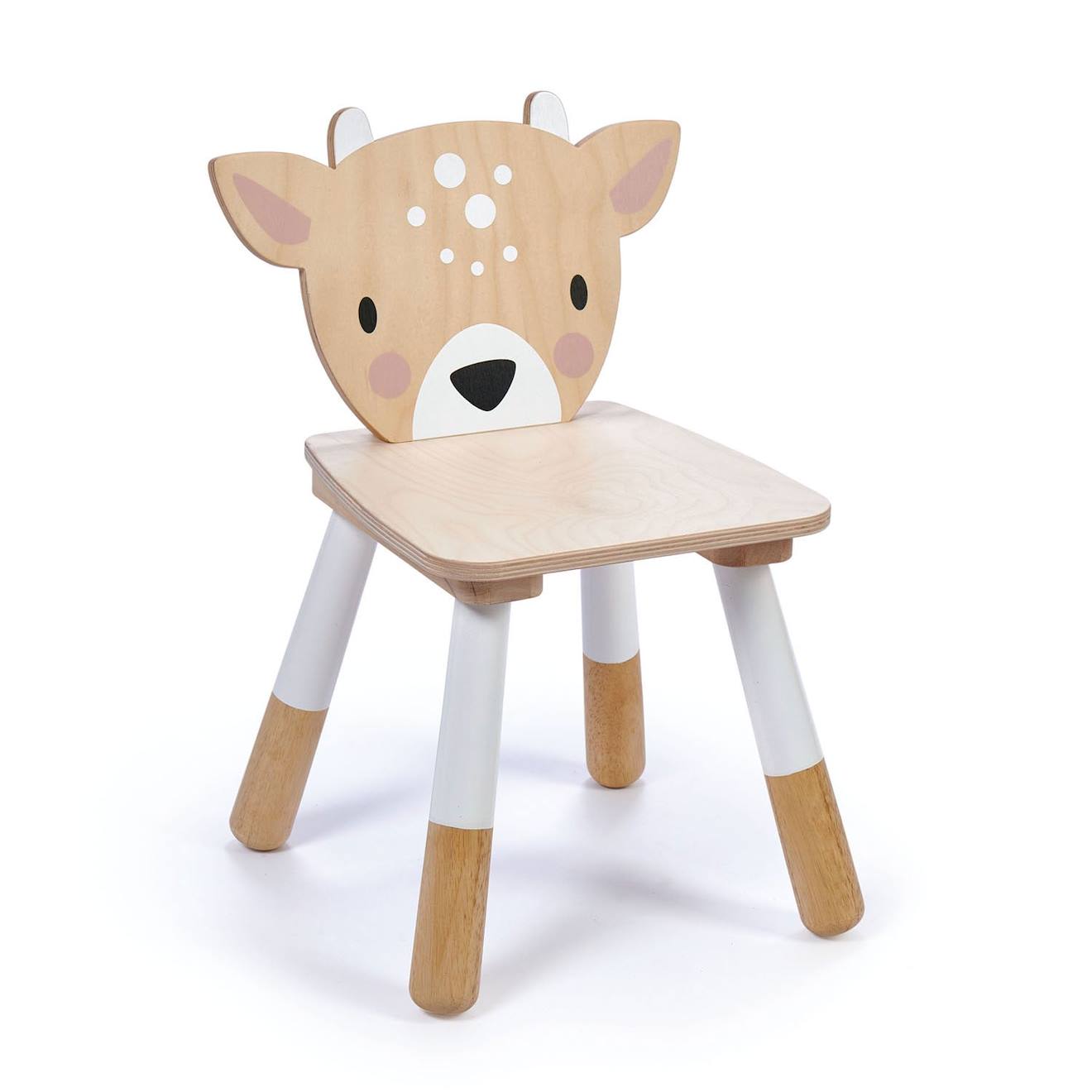 Chaise Forêt Cerf Beige