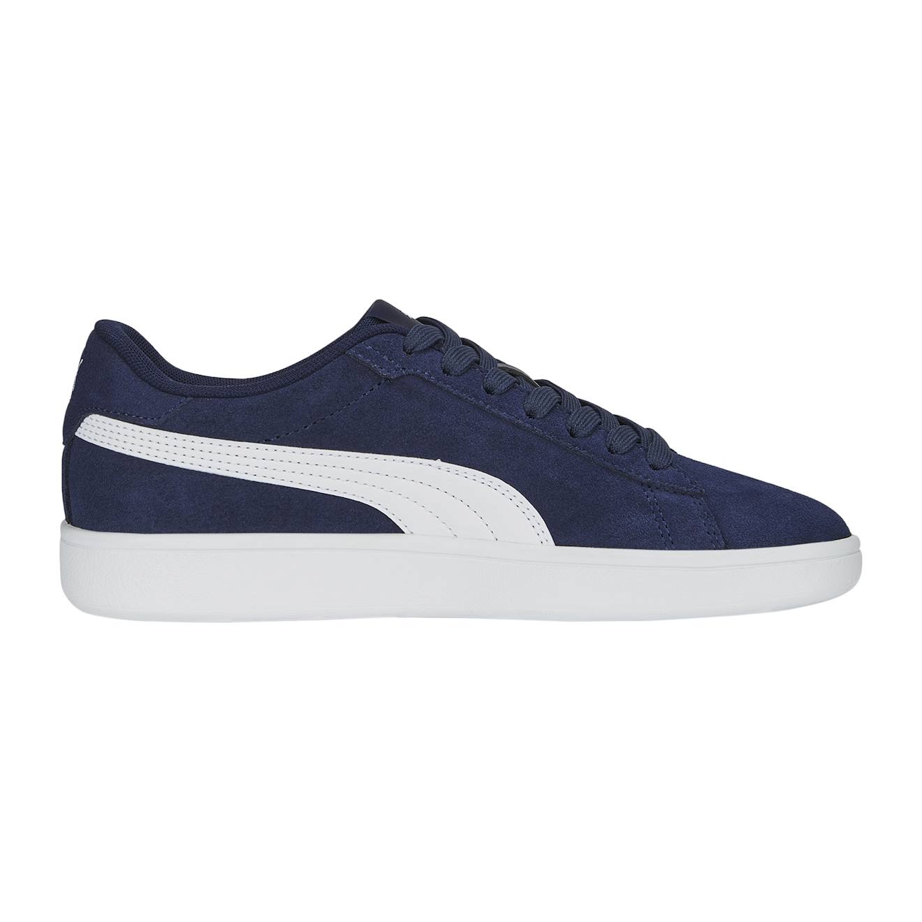 Puma - Baskets Basses À Lacets Marine Blanc