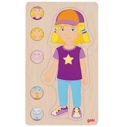 Jouet-Puzzle corps humain, fille
