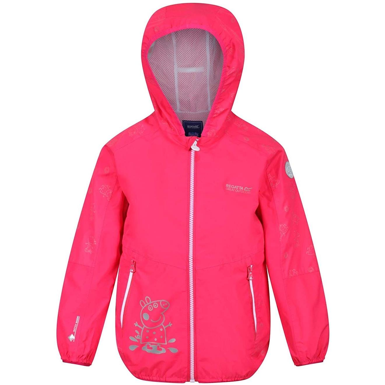 Veste Imperméable Polyester Peppa Pig Rose
