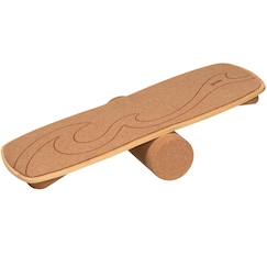Planche d'équilibre en bois et liège  - vertbaudet enfant