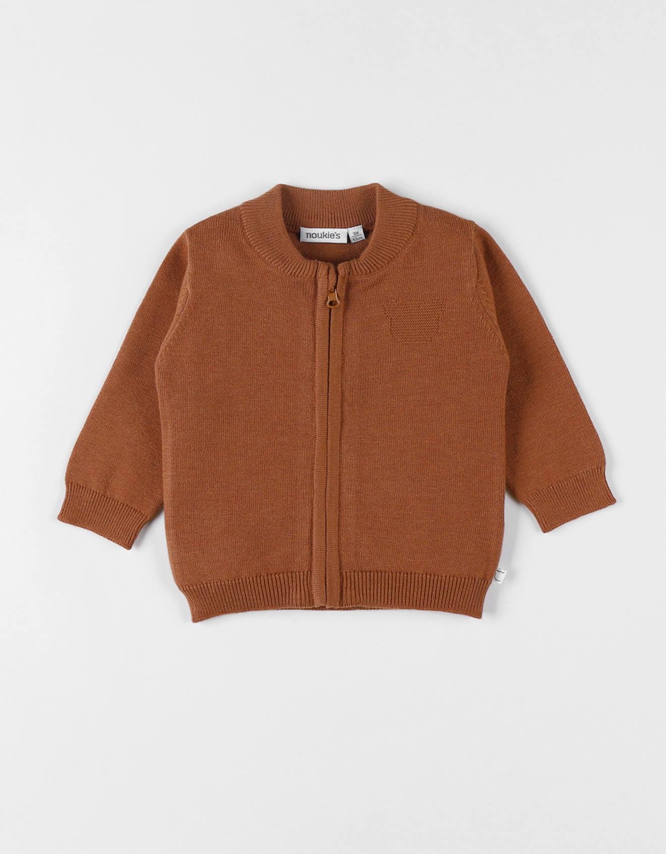 Noukies - Cardigan En Tricot Marron