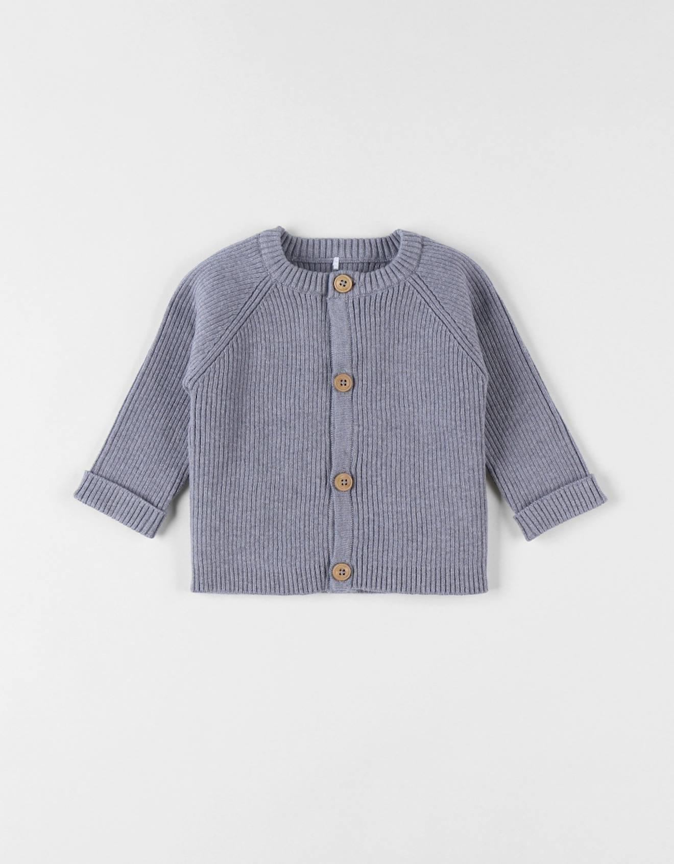 Cardigan En Tricot Gris