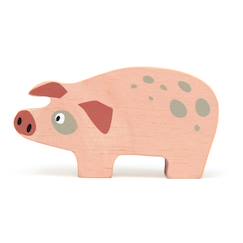 Jouet-Figurine cochon en bois
