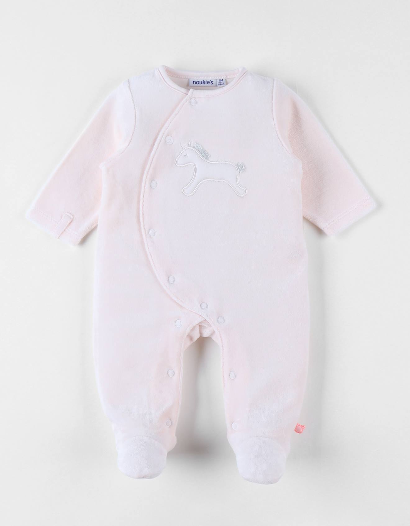 Pyjama En Velours Côtelé Licorne Rose