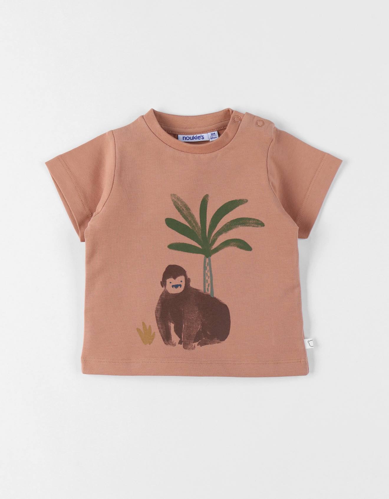 T-shirt Coton Marron