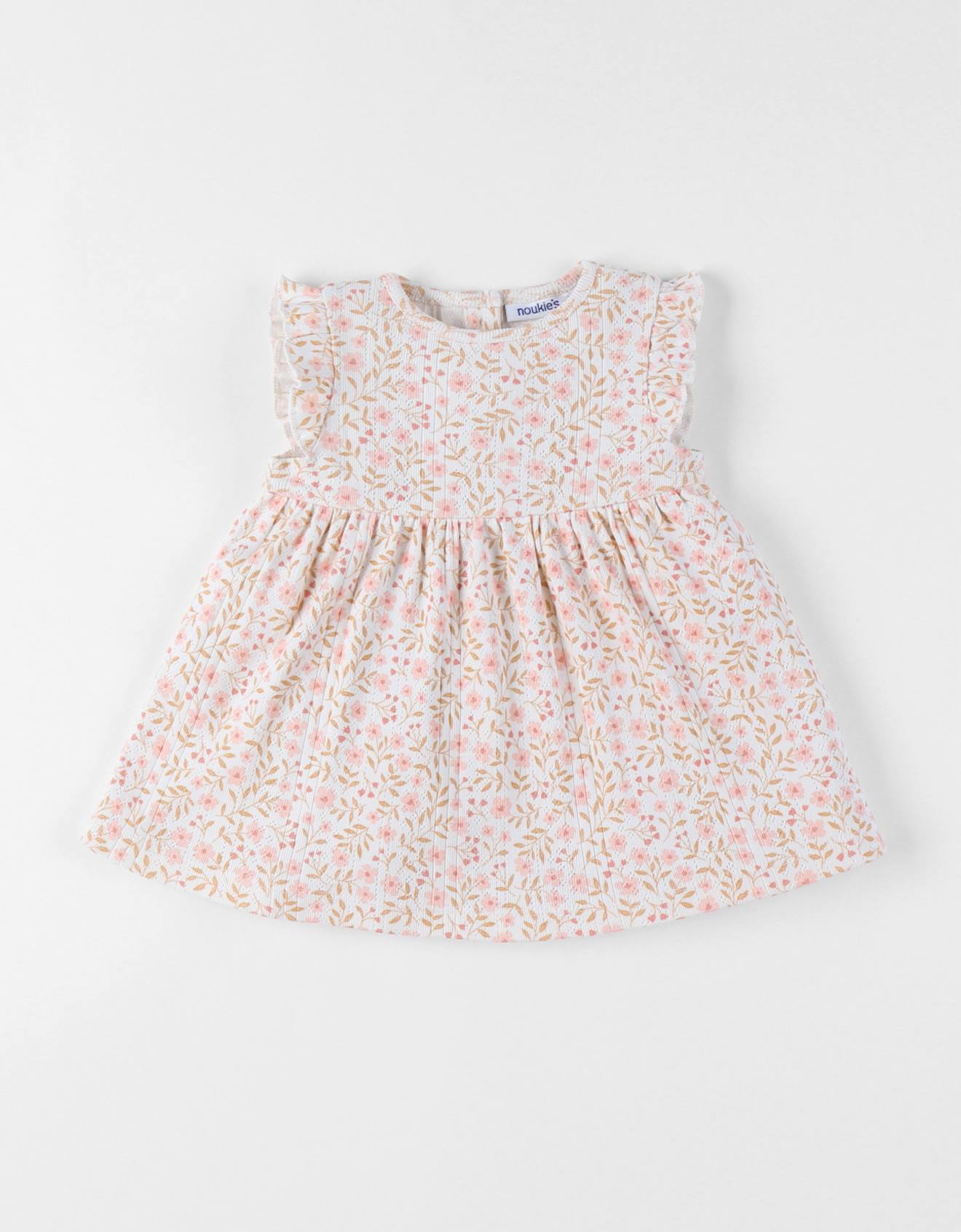 Robe Jersey Pointelle Rose