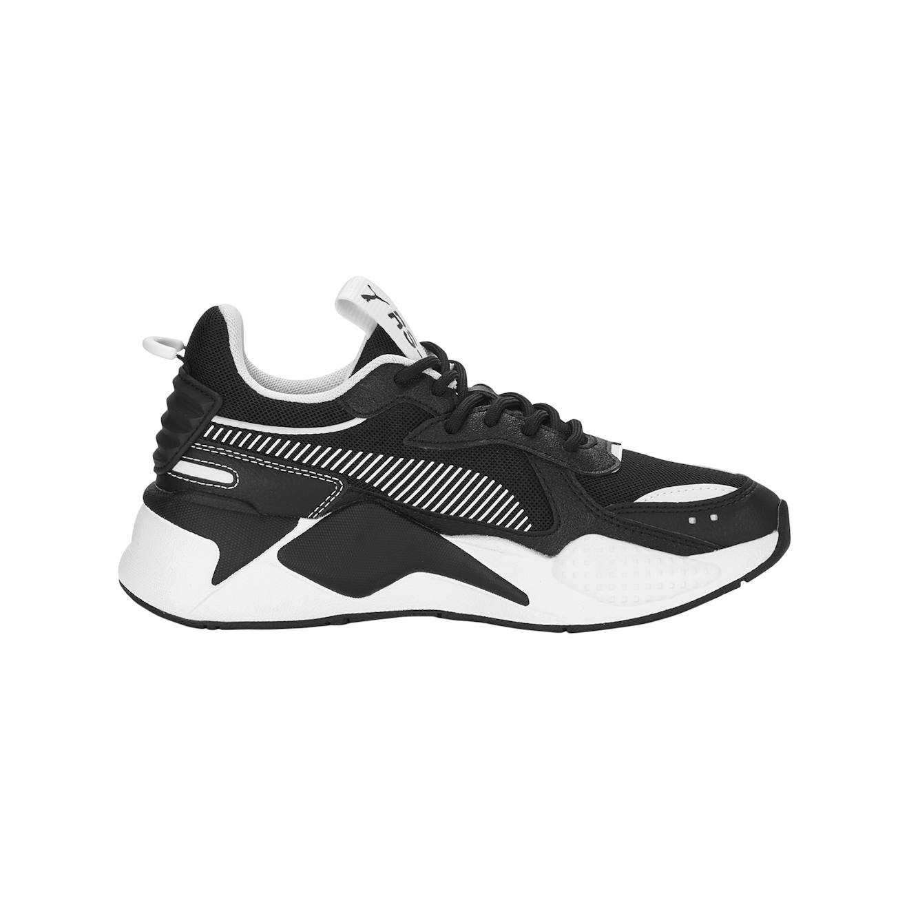 Puma - Baskets Basses À Lacets Noir Blanc