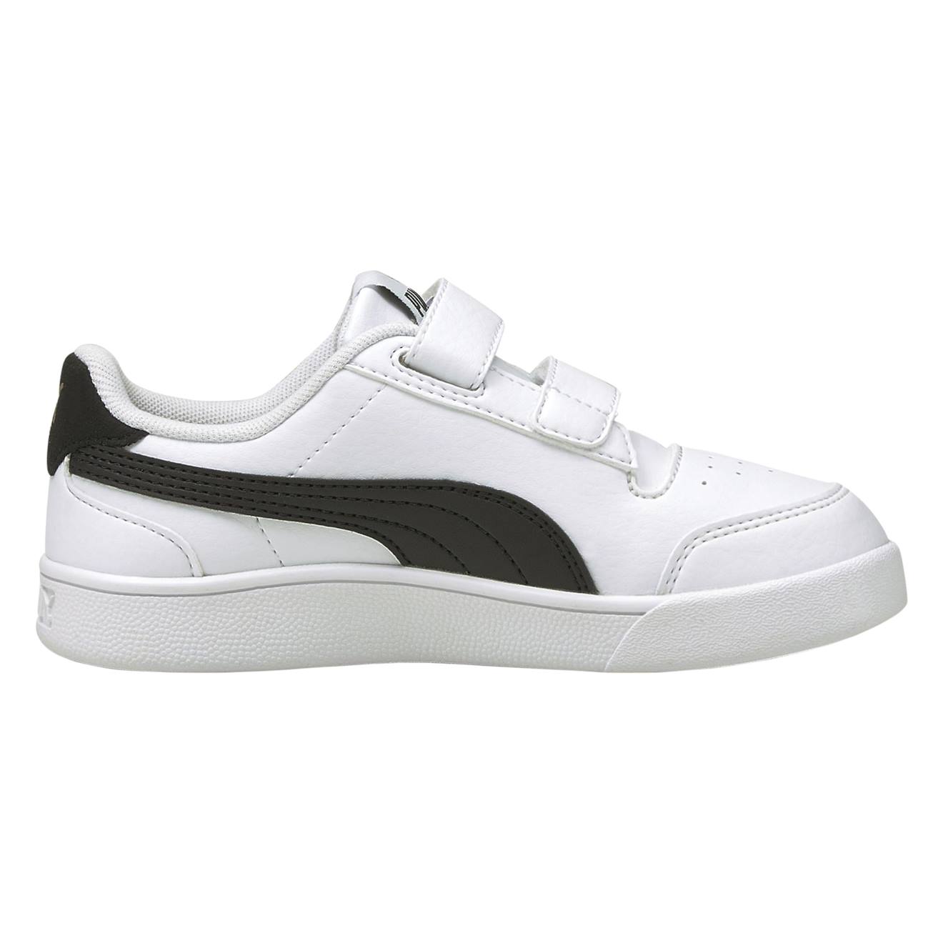 Puma - Baskets Basses À Scratch Blanc Noir Or