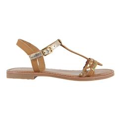 Chaussures-Sandales en cuir  à brides