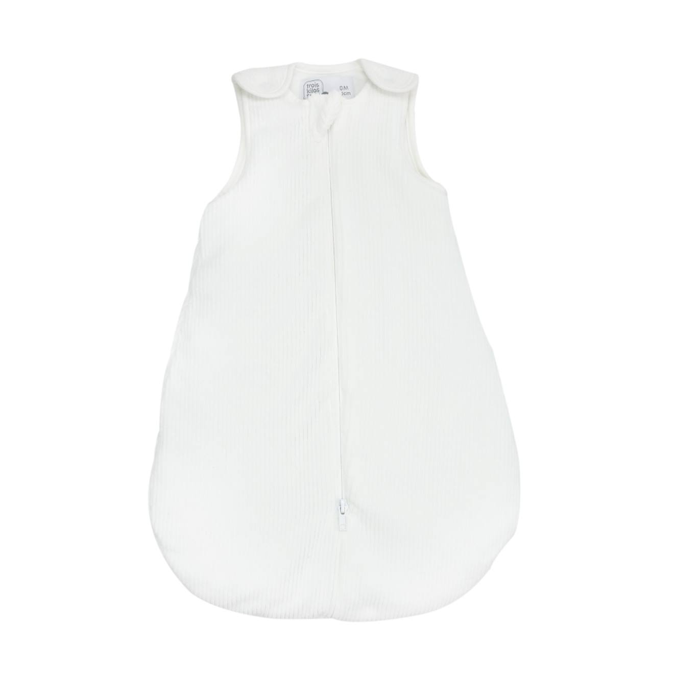 Trois Kilos Sept - Gigoteuse Velours Côtelé Blanc