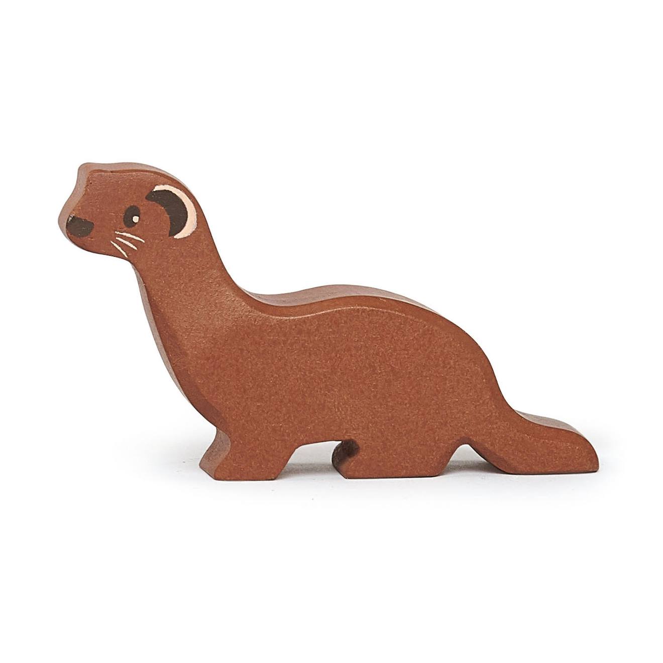 Belette En Bois Marron