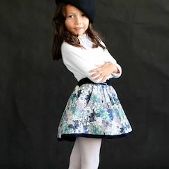 -Jupe fleurie    pour   lilou