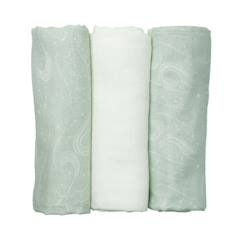 Puériculture-Lot de 3 langes oeko-tex® standard 100
