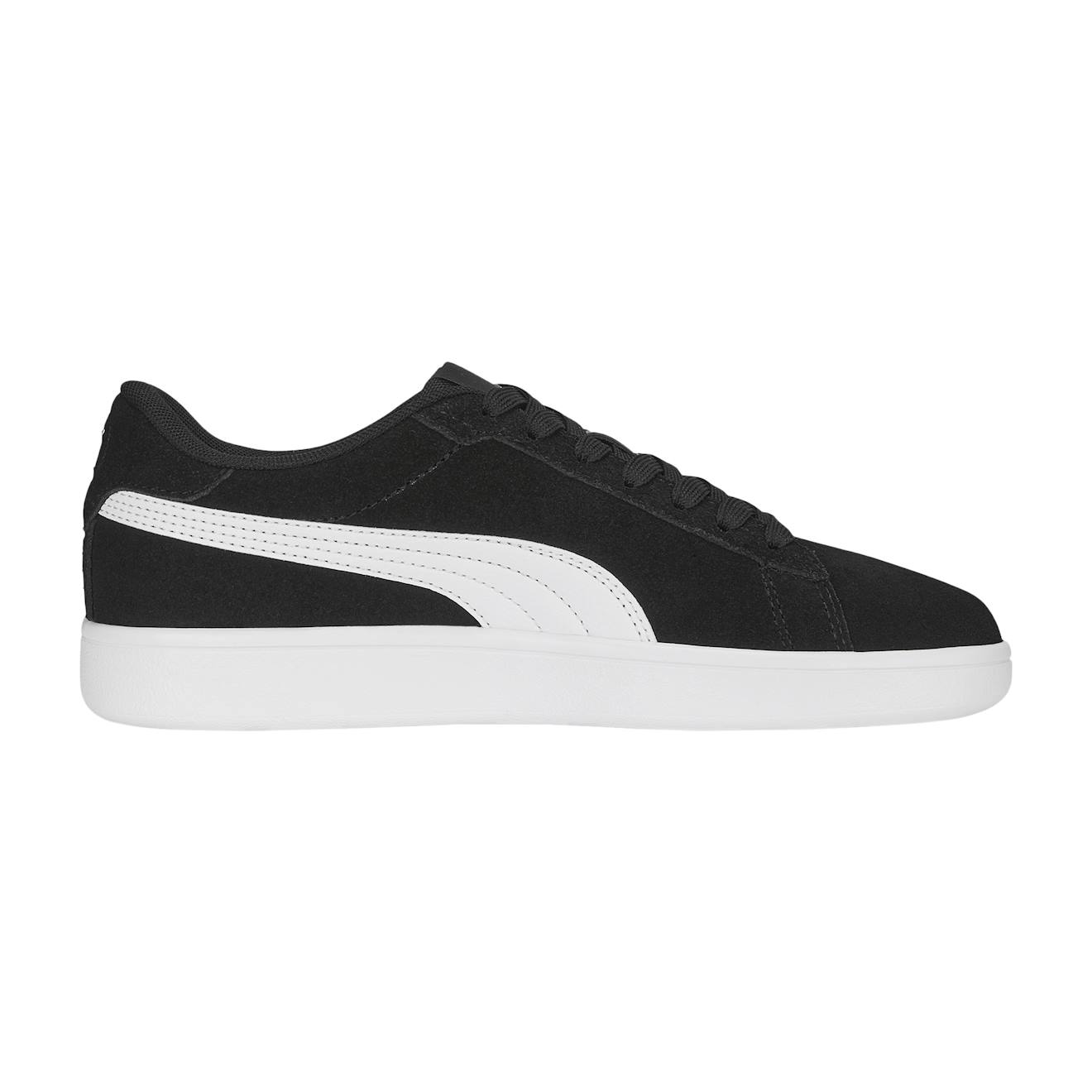 Puma - Baskets Basses À Lacets Noir Blanc
