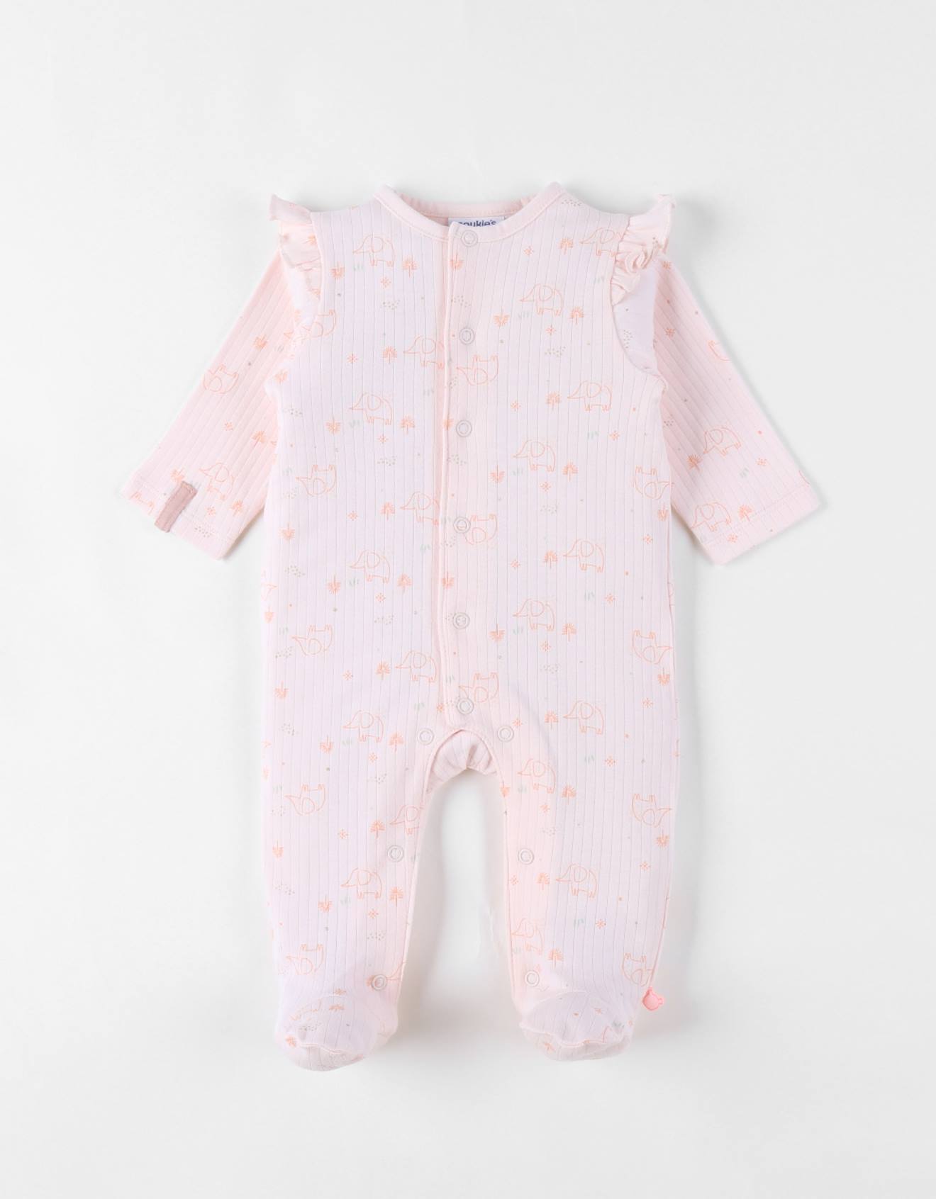 Pyjama Bébé Coton Fantaisie Rose