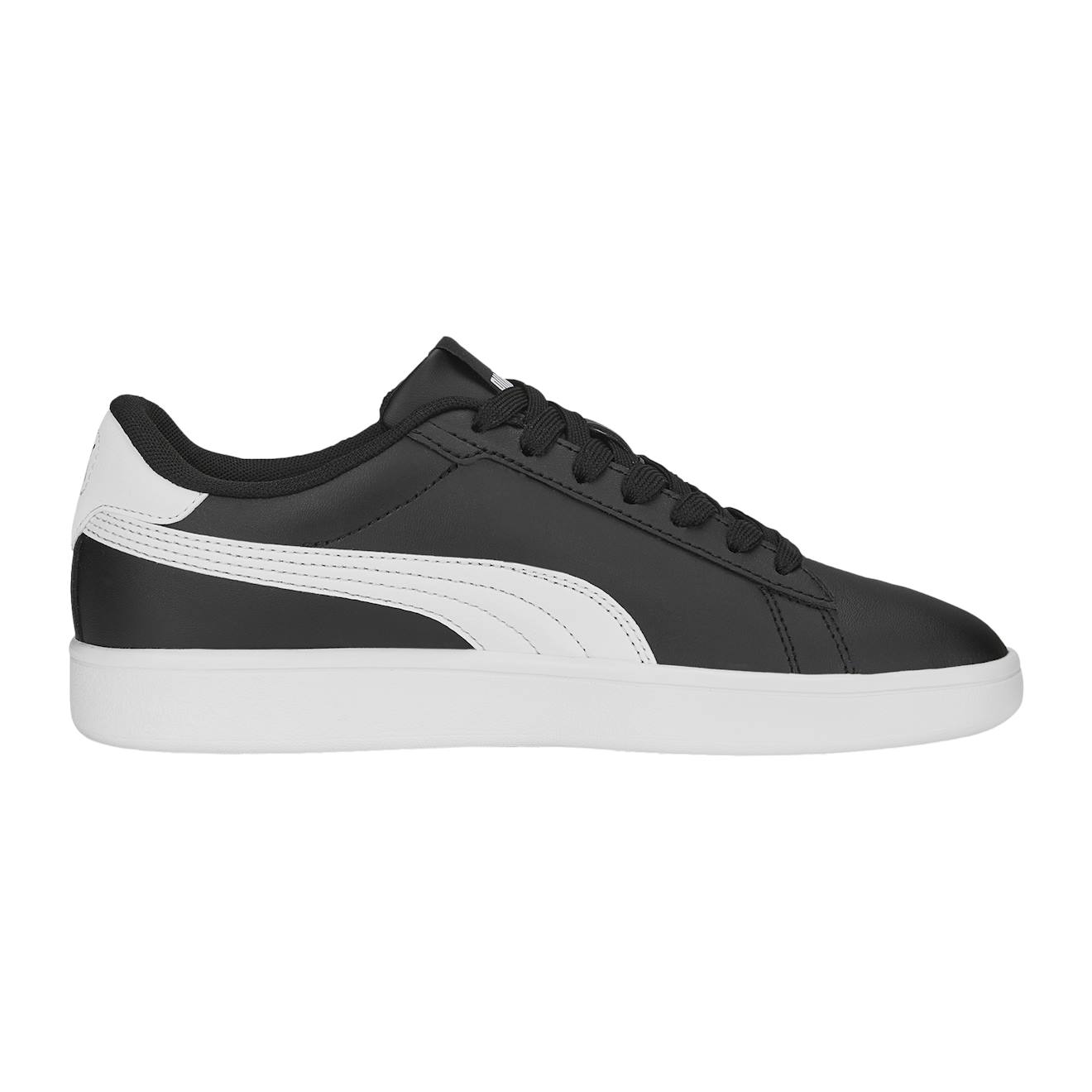 Puma - Baskets Basses À Lacets Noir Blanc