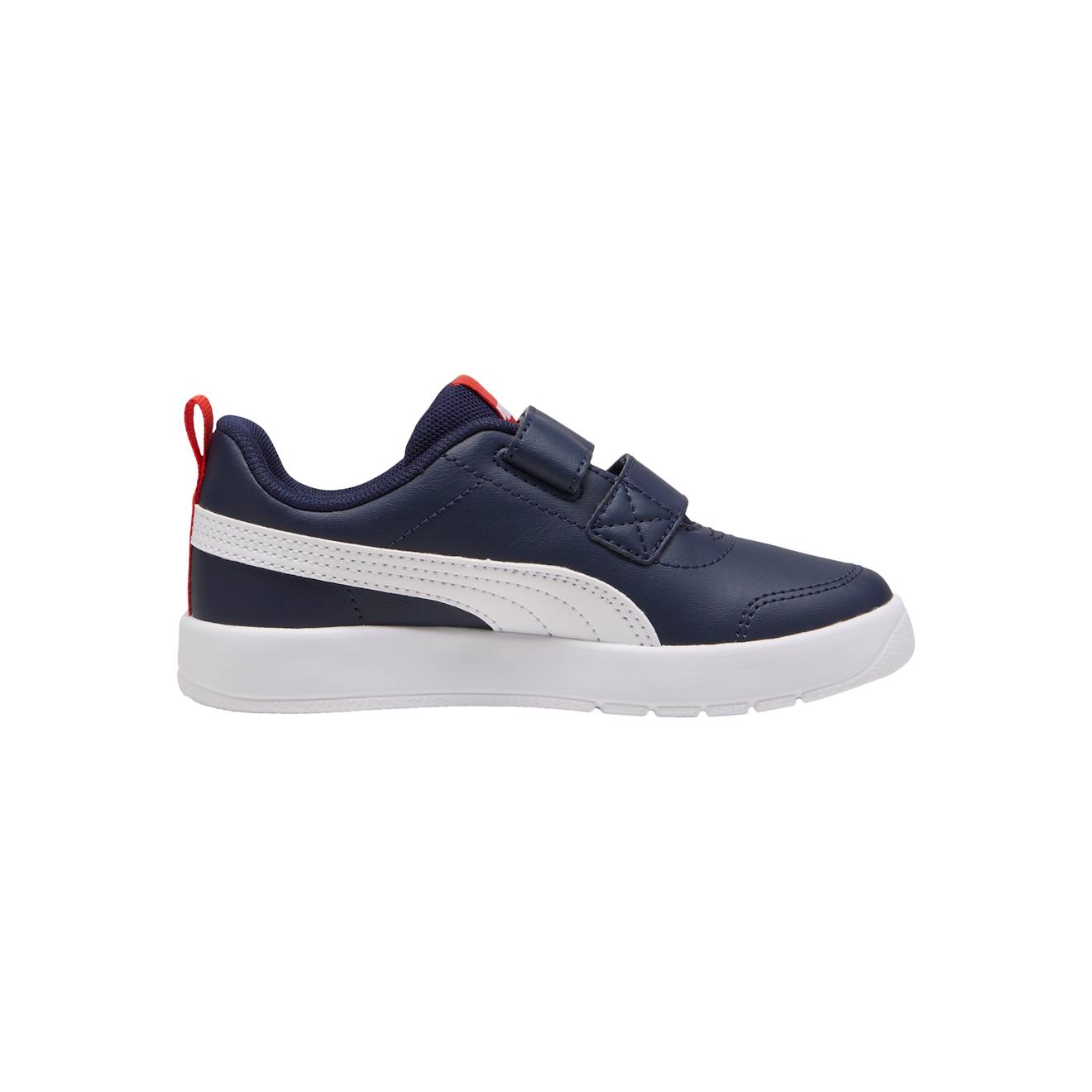 Puma - Baskets Basses À Scratch Puma Marine Puma Blanc Rouge