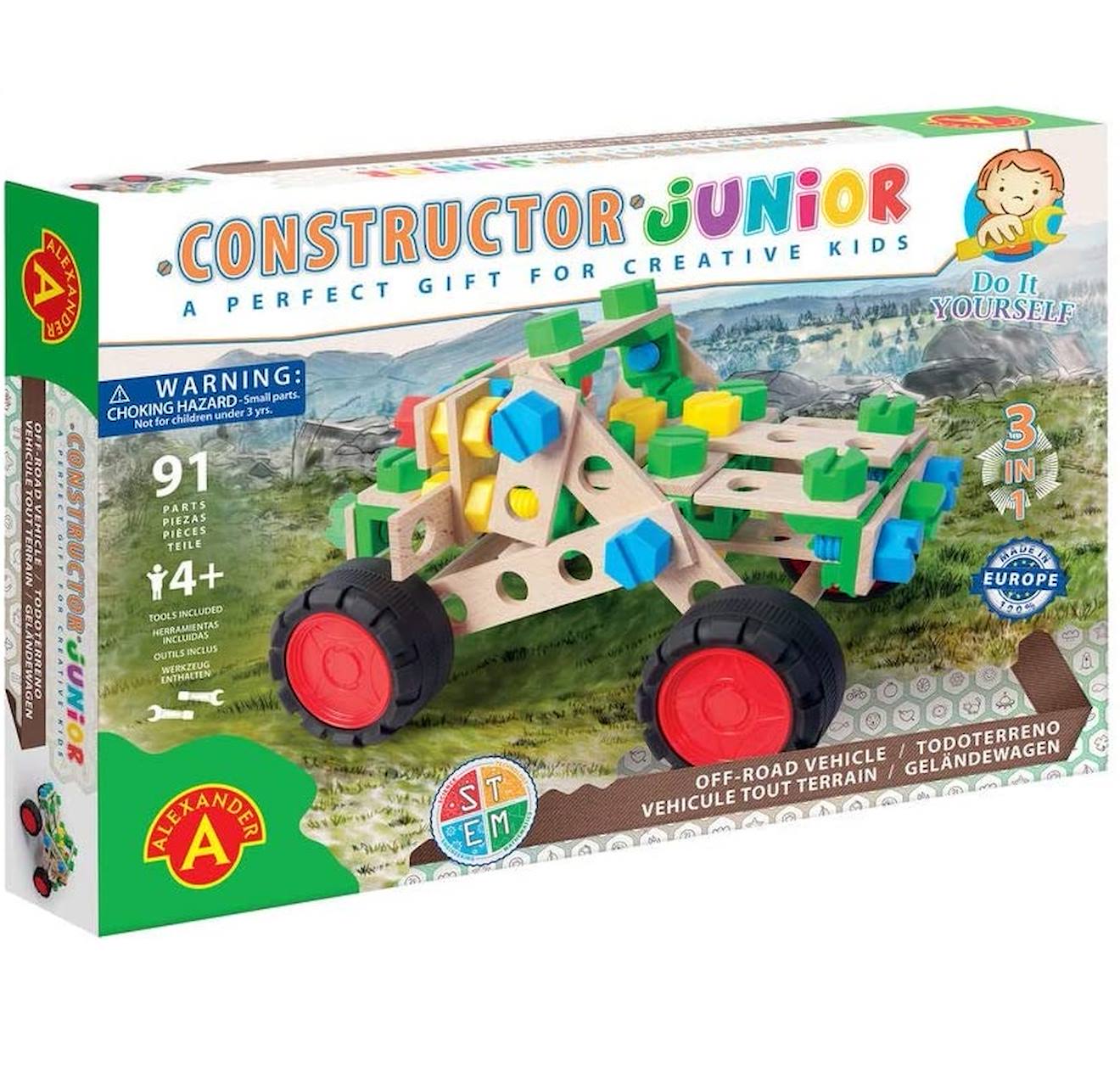 Constructor Junior 3x1 - Véhicule Tout-terrain Beige