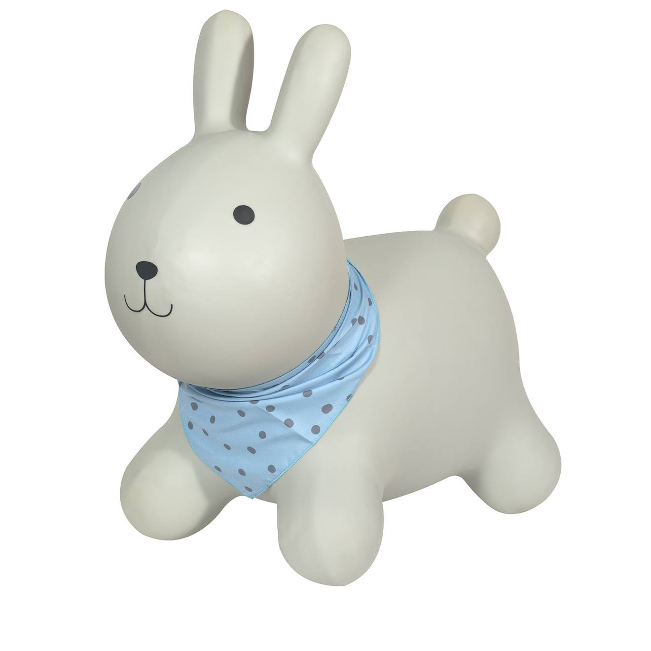 Kindsgut - Animal Sauteur Gonflable Lapin Gris Foncé