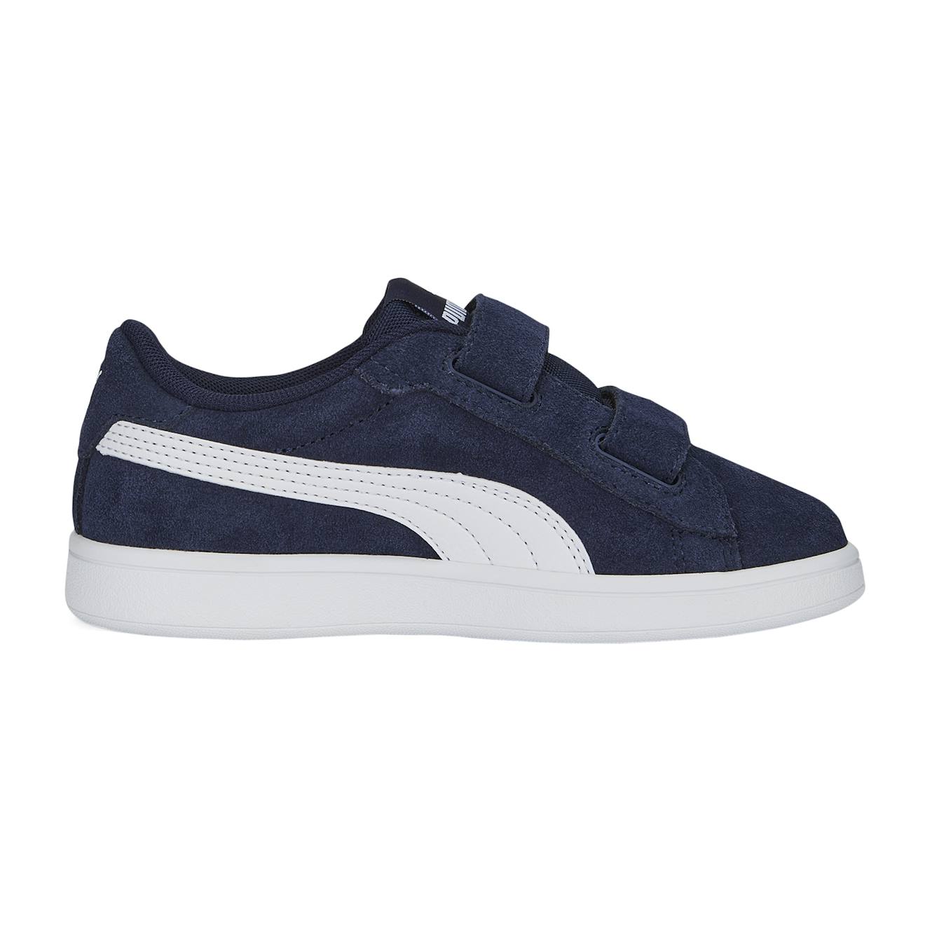 Puma - Baskets Basses À Scratch Marine Blanc