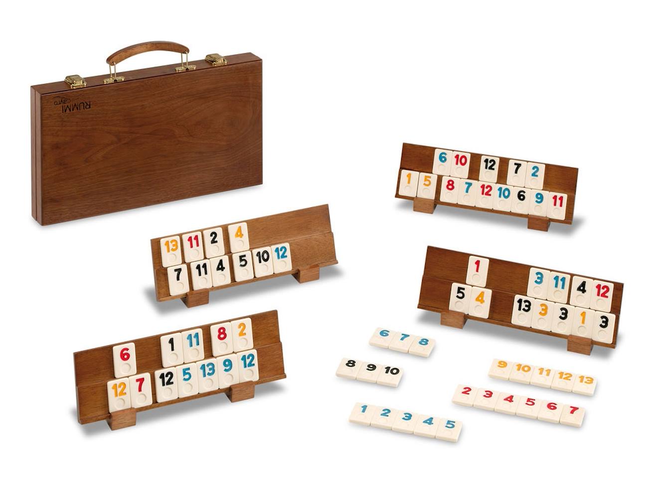 Cayro - Jeu Rummy Classique Marron