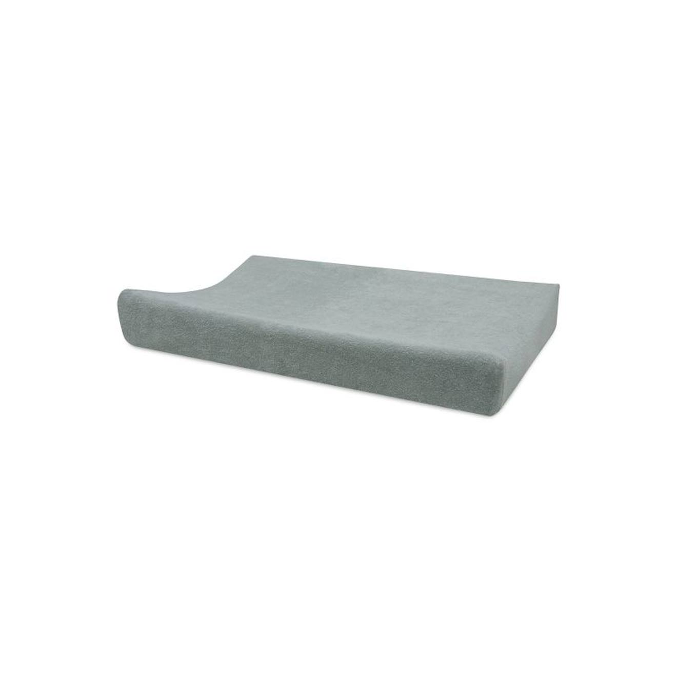 Housse Matelas À Langer Eponge Sea Green En Coton Vert