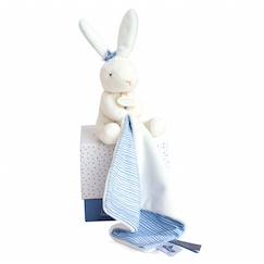 Jouet-Premier âge-Doudou pantin lapin matelot