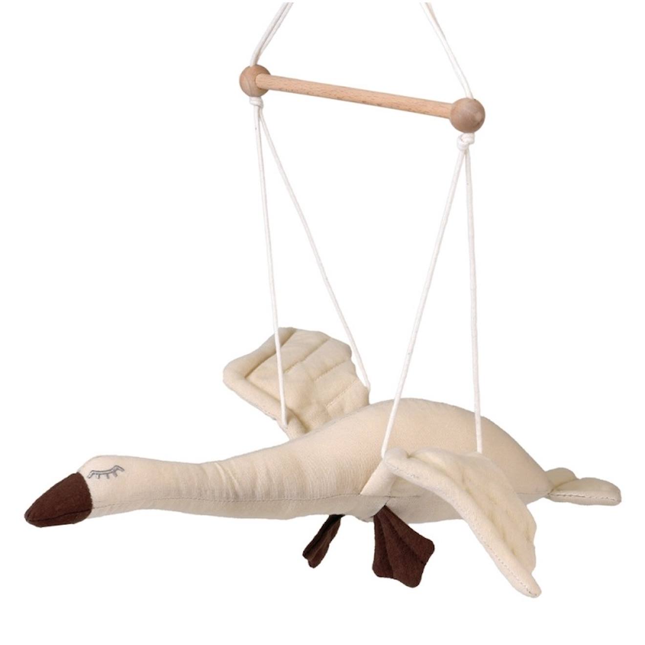 Mobile Oie En Coton Beige
