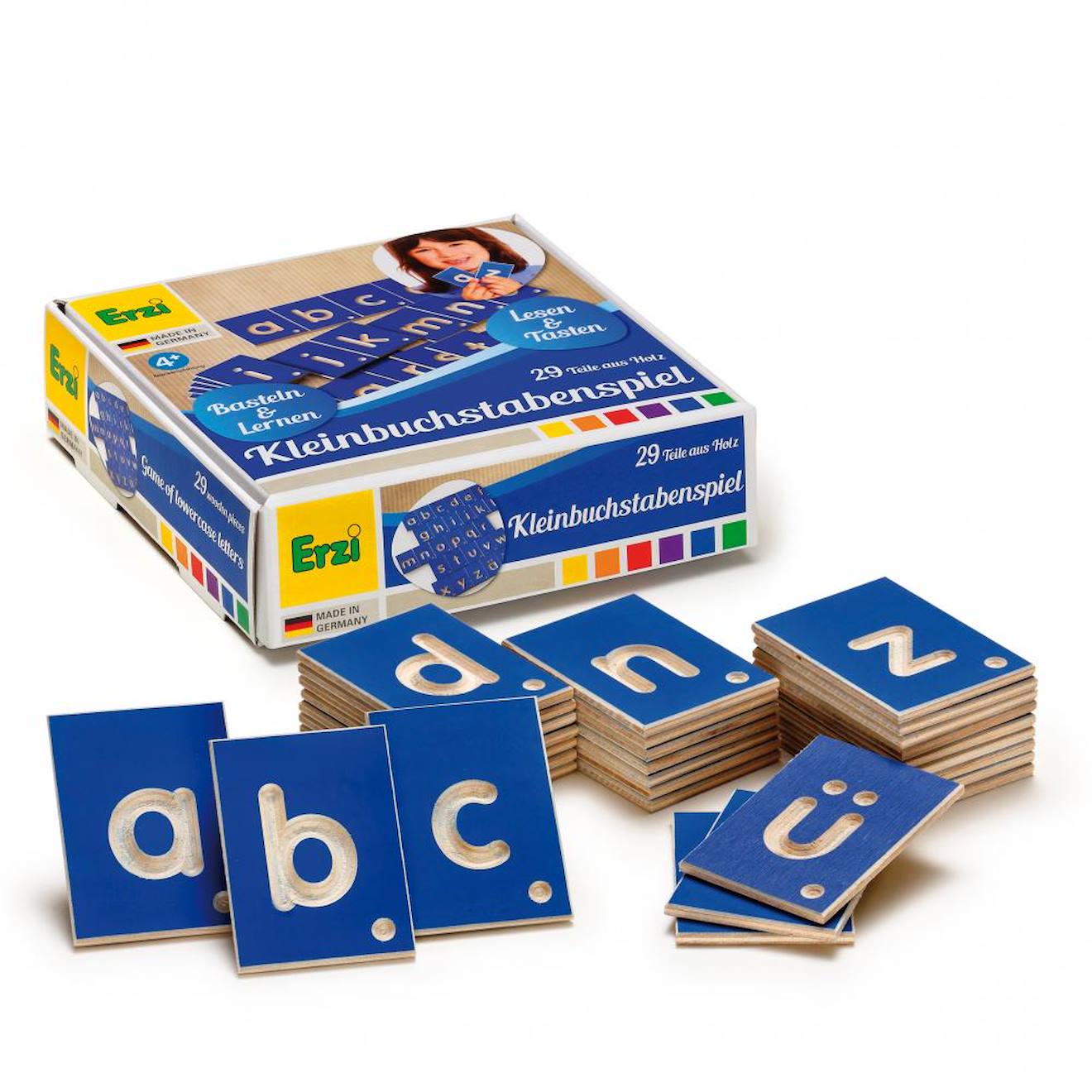 Jeu Éducatif Lettres Minuscules Bleu