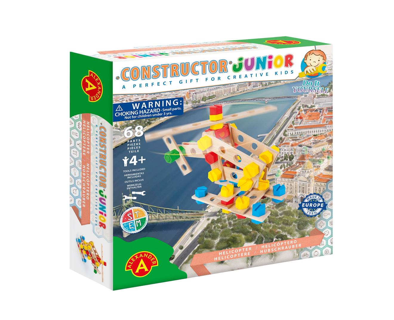Constructor Junior - Hélicoptère Beige