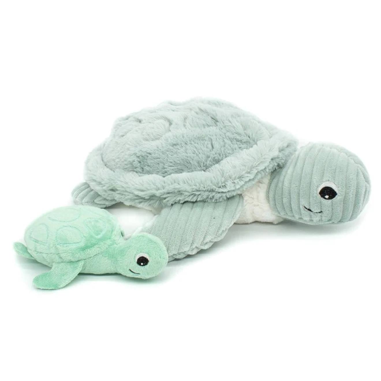 Peluche Maman Bébé Tortue Vert (Les Déglingos) - Image 2