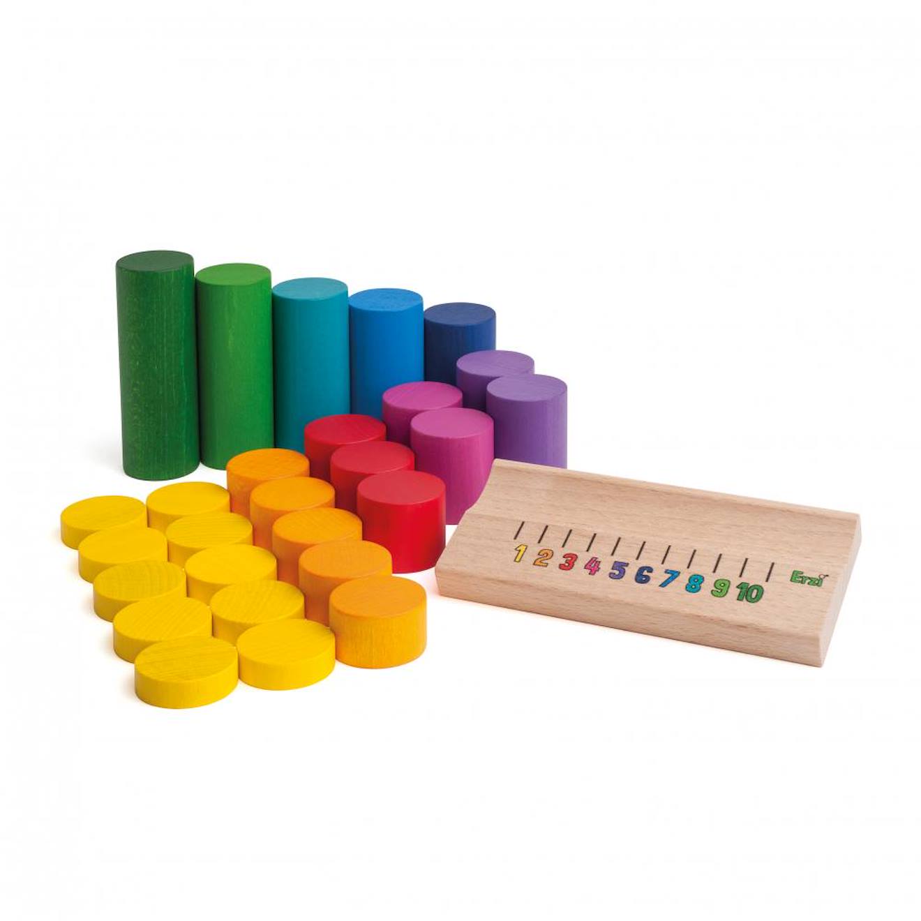 Jeu Éducatif Compter Jusqu'à 10 Beige
