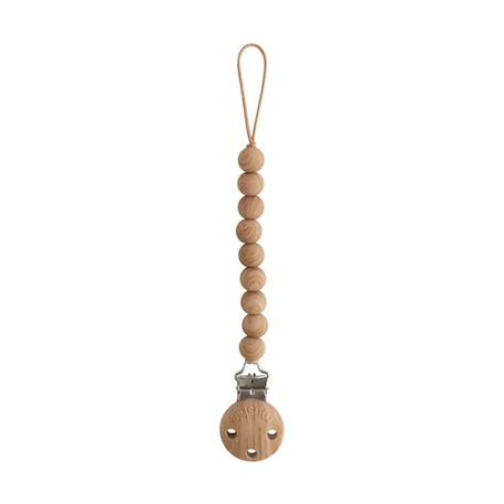 Attache sucette en silicone Beige foncé+Beige, écru+Bleu+Bois+Ecru+Jaune+Rose+Vert d'eau 11 - vertbaudet enfant 