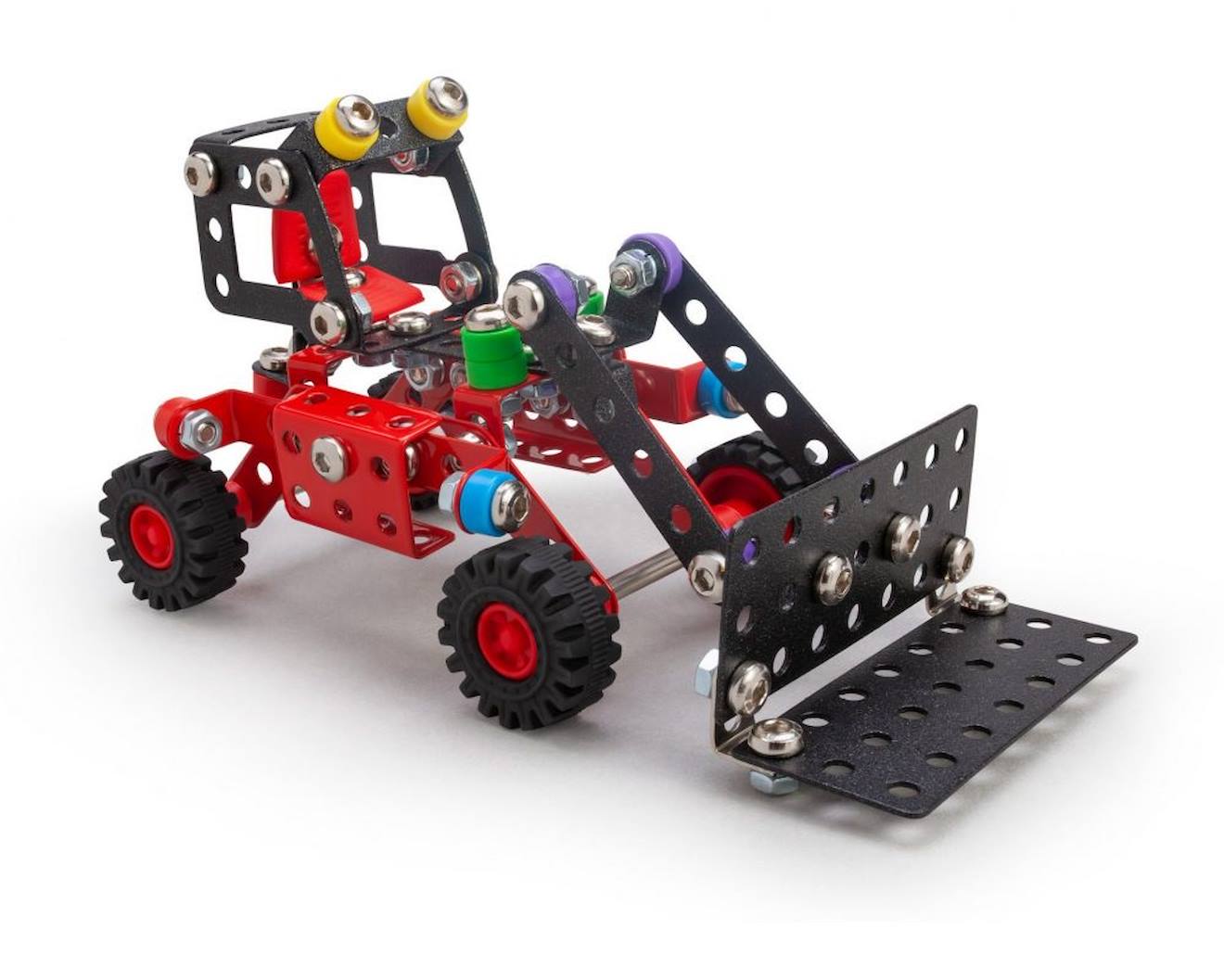 Constructor Kramy - Chargeuse Sur Pneus Rouge
