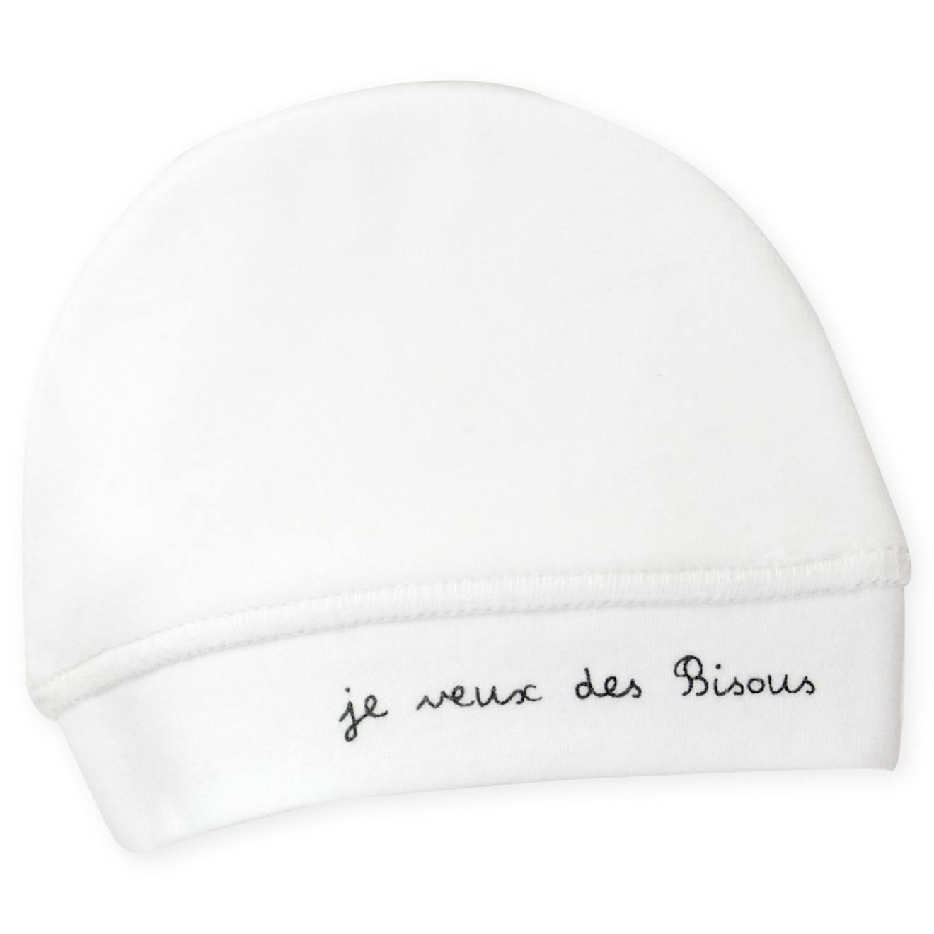 Bonnet Naissance Blanc