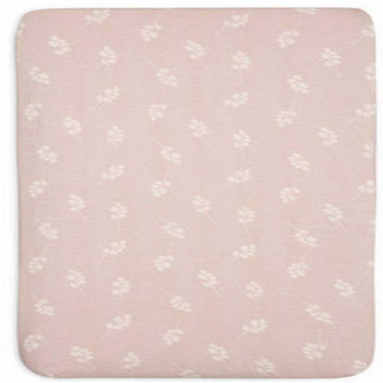 Drap Housse Jersey En Coton Rose (Jollein) - Image 1