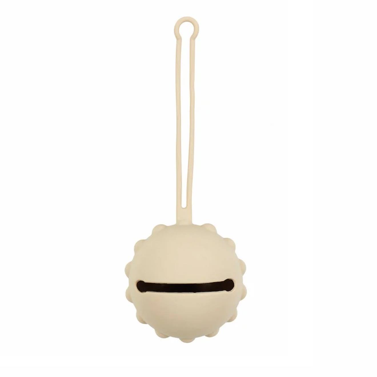 Etui À Sucette En Silicone Sable Beige